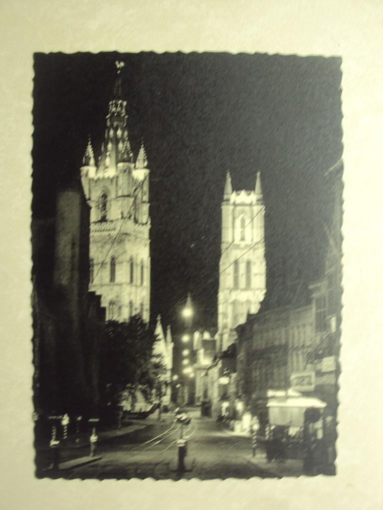 50082 - GENT - VERLICHTING VAN BELFORT EN ST-BAAFSKERK, Verzenden