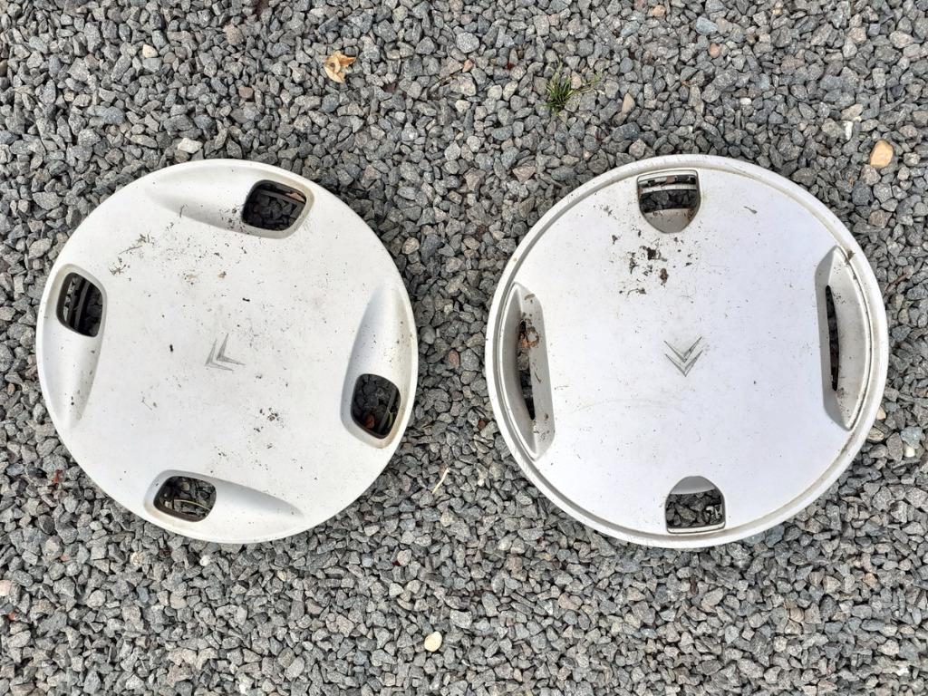 2 wieldeksels Citroën, in goede staat, Enlèvement, Utilisé