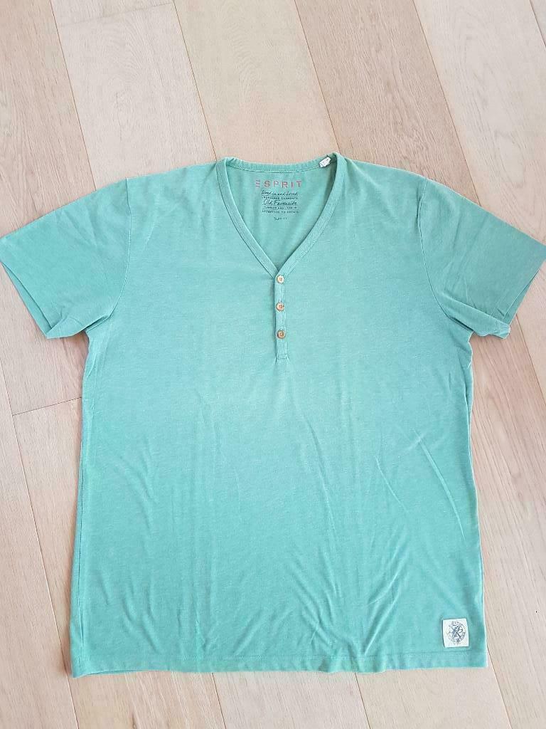 T-shirt slim fit 'Esprit' (maat: XXL), Kleding | Heren, T-shirts, Overige maten, Ophalen of Verzenden, Esprit, Gedragen
