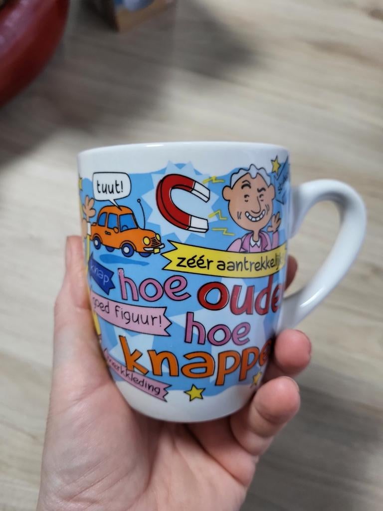 Koffiemok / Mok / Tas, Huis en Inrichting, Ophalen of Verzenden, Zo goed als nieuw, Blond Amsterdam