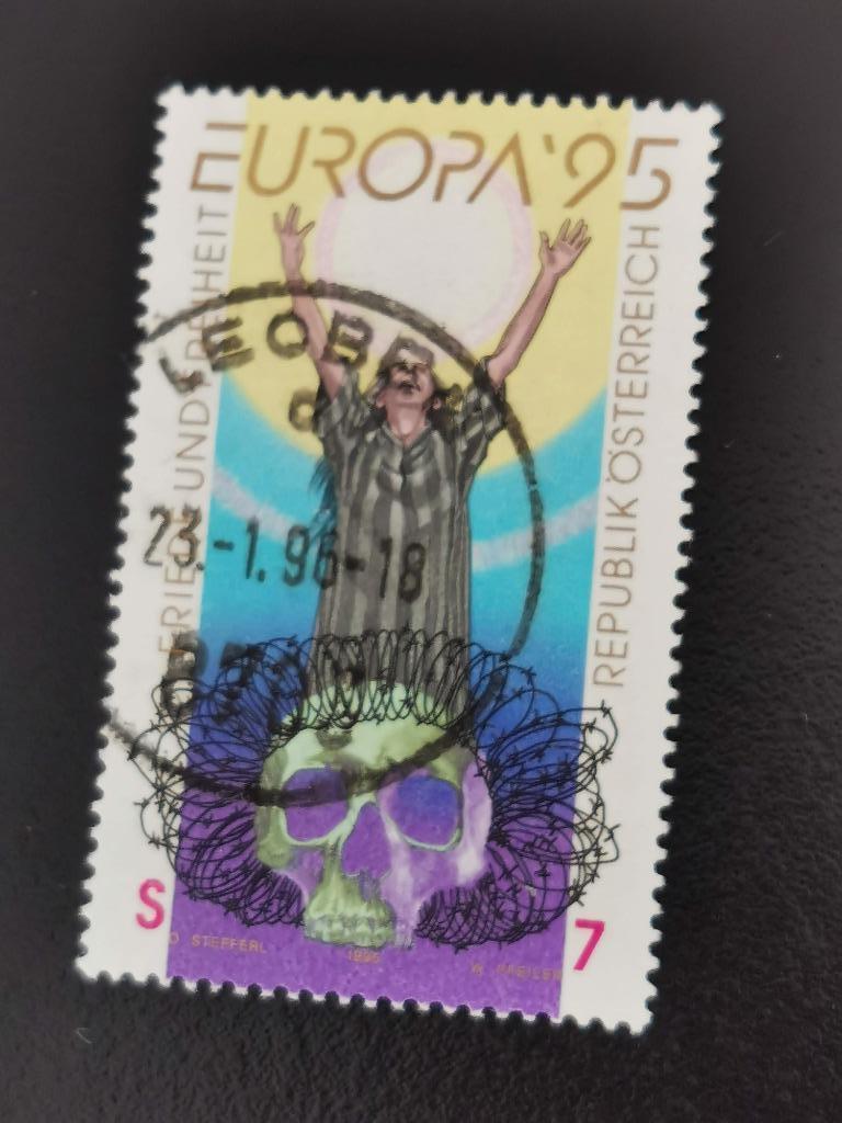 Oostenrijk 1995 - Europa CEPT, Ophalen of Verzenden, Gestempeld