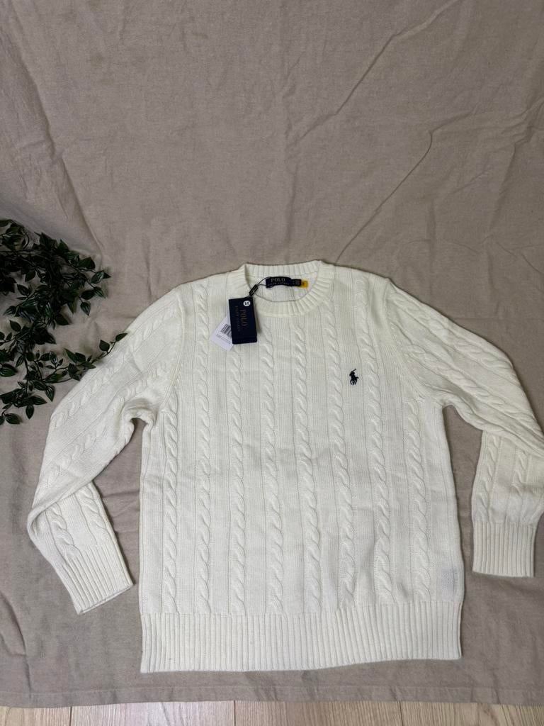 Ralph Lauren trui, Vêtements | Hommes, Pulls & Vestes, Neuf, Enlèvement ou Envoi, Ralph Lauren, Blanc