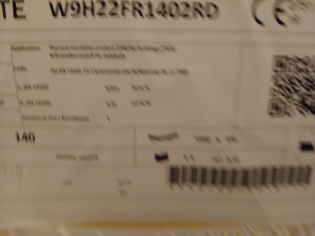 elevate isolatie  14cm, Neuf, Isolation de toiture, Enlèvement, Mousse rigide (PIR)
