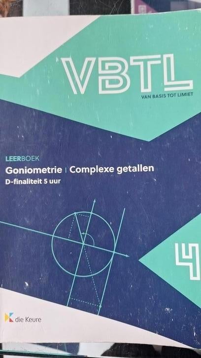 isbn 9789048643004 vbtl4 goniometrie complexe getallen, Boeken, Ophalen of Verzenden, Gelezen