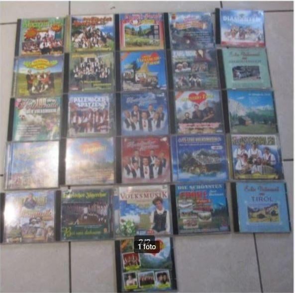 27 CD originaux  musique folklorique tyrolienne et allemande, Enlèvement ou Envoi, Comme neuf, Européenne