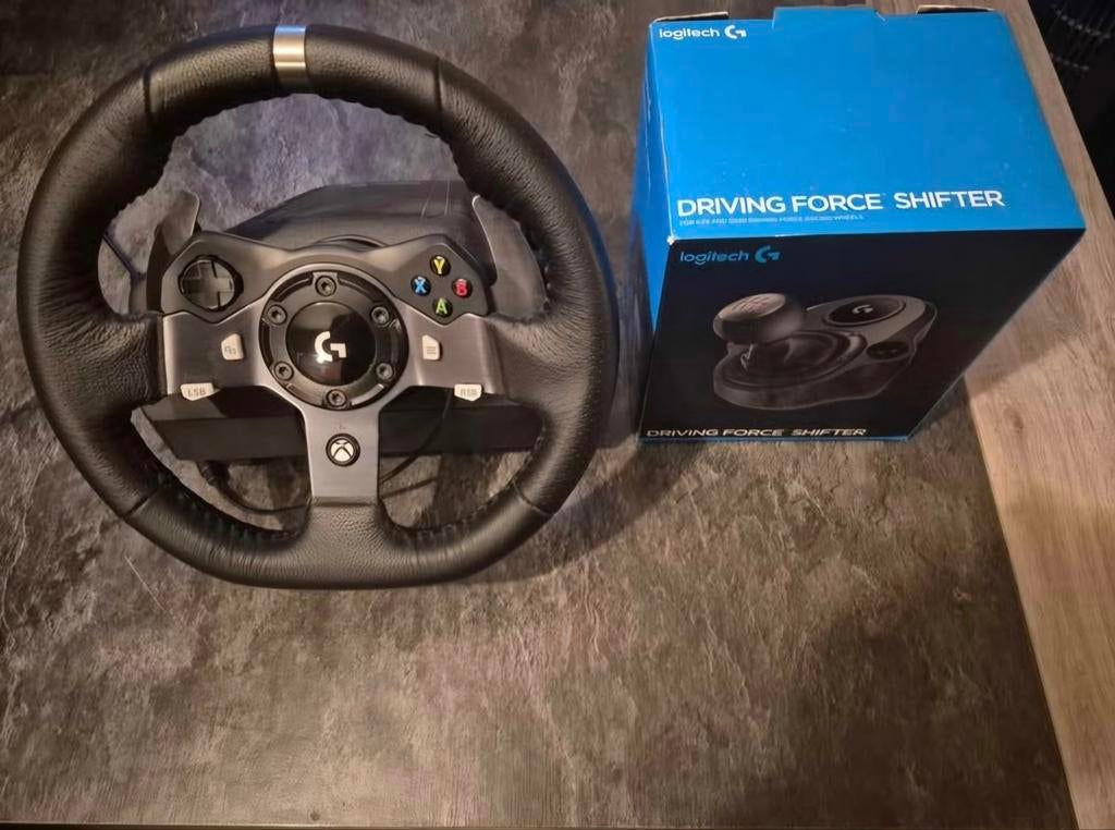 COMPLETE SET STUURWIELEN VAN LOGITECH, Ophalen, Nieuw, Logitech