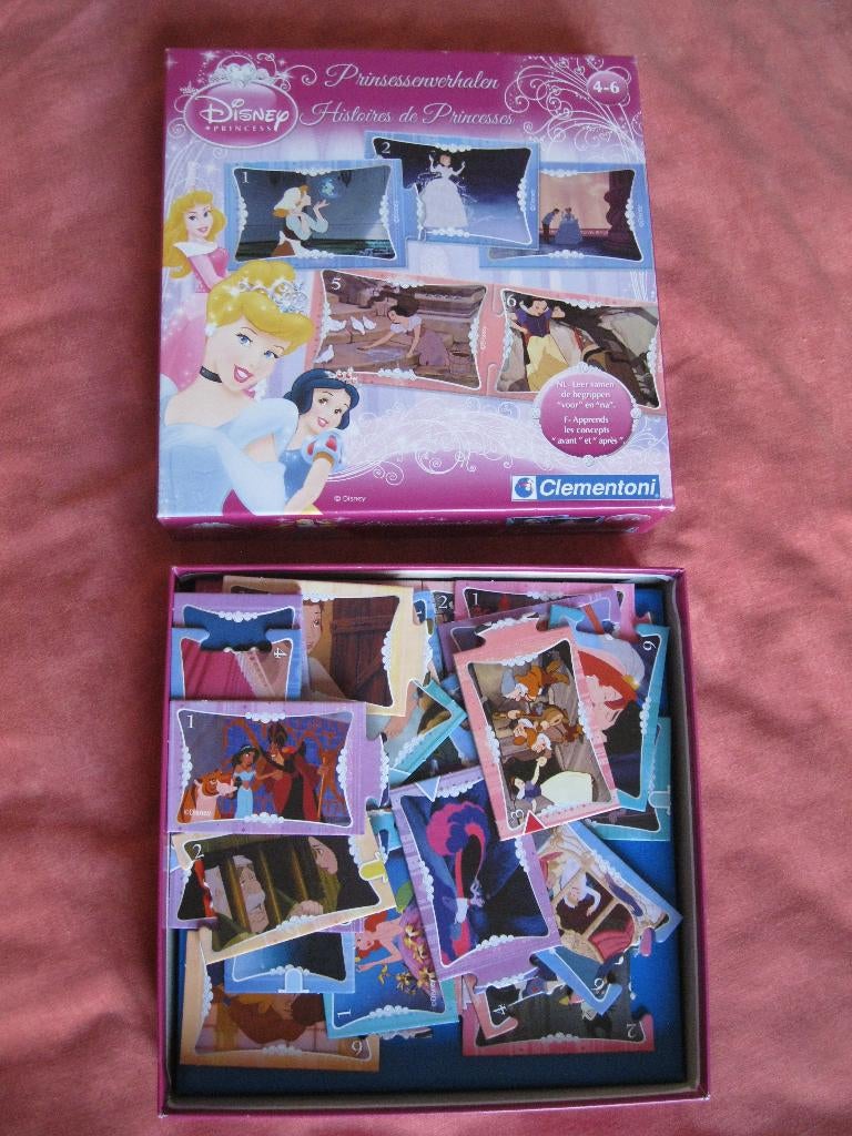 Princess Stories spel, Ophalen of Verzenden, Zo goed als nieuw, Puzzelen