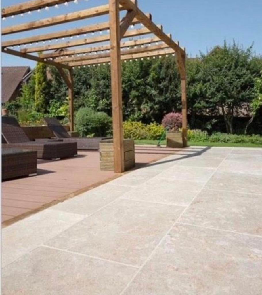 BOURGONDISCHE DALLEN TERRASTEGELS CASTLE STONES & MEER, Ophalen of Verzenden, Nieuw