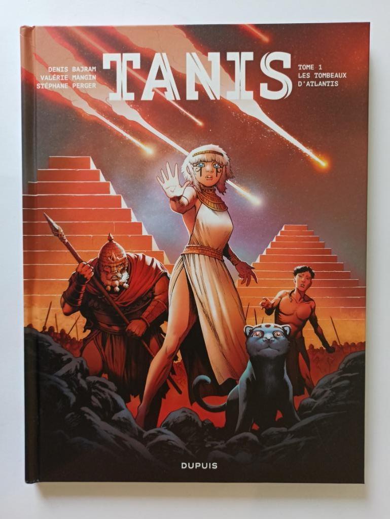 Tanis Tome 1 - Les tombeaux d'Atlantis + Ex Libris, Eén stripboek, D Bajram & Valérie Mangin, Ophalen of Verzenden, Zo goed als nieuw