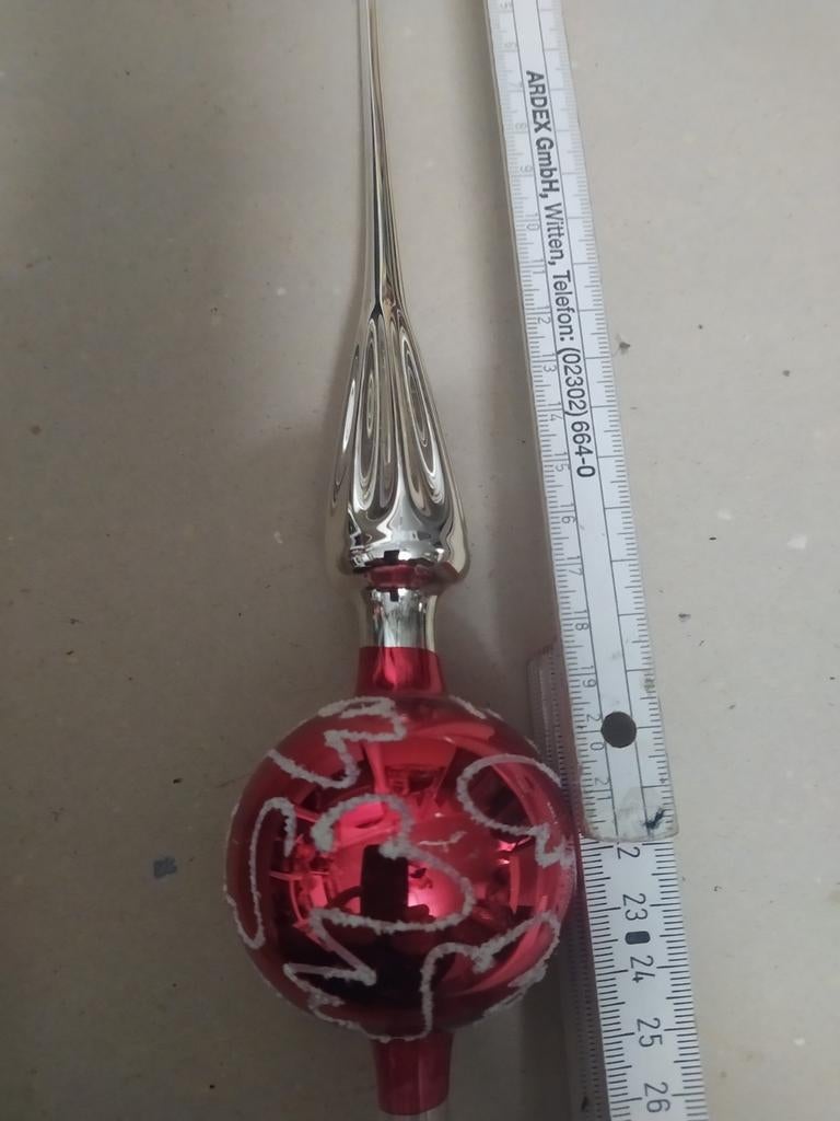 Vintage piek voor kerstboom, + 40 jaar oud, heel mooie staat, Diversen, Ophalen of Verzenden