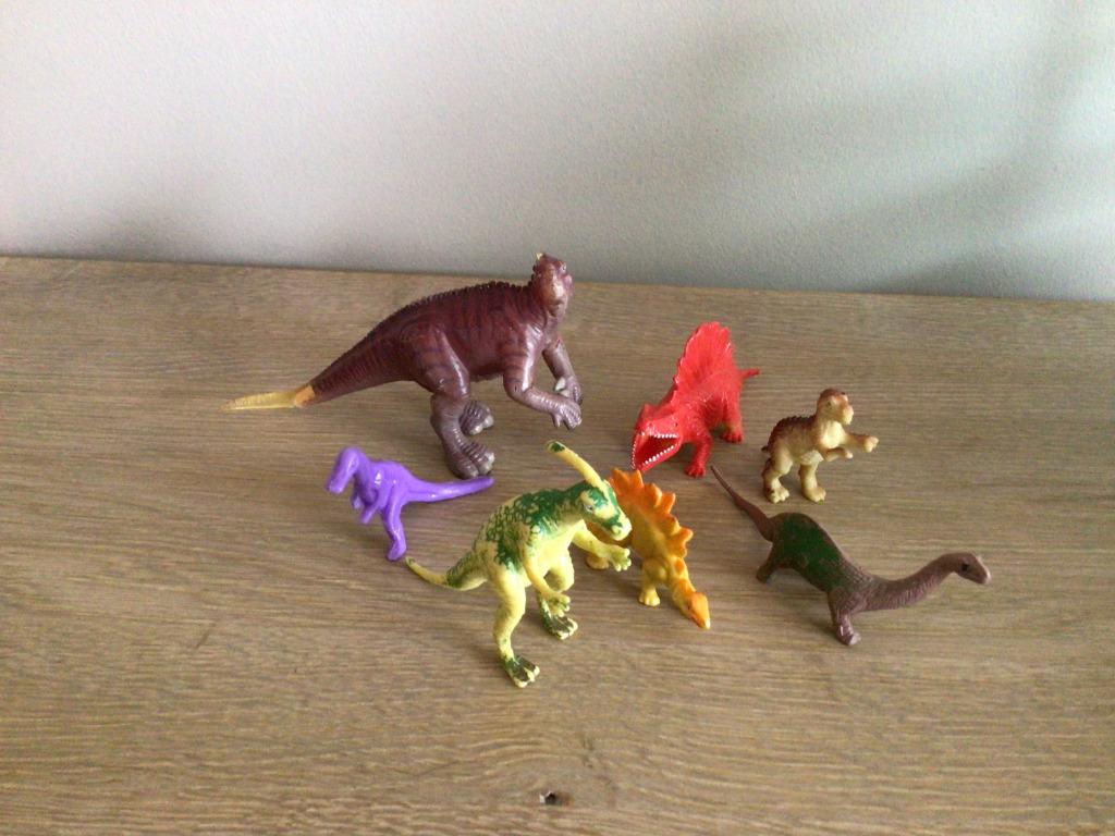dinosaurus figuurtjes, Ophalen of Verzenden, Gebruikt, Beeldje of Figuurtje