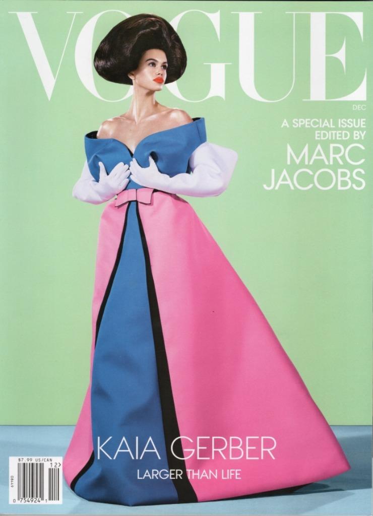 Vogue US December 2024 - Kaia Gerber, Boeken, Tijdschriften en Kranten, Verzenden, Zo goed als nieuw, Damesbladen