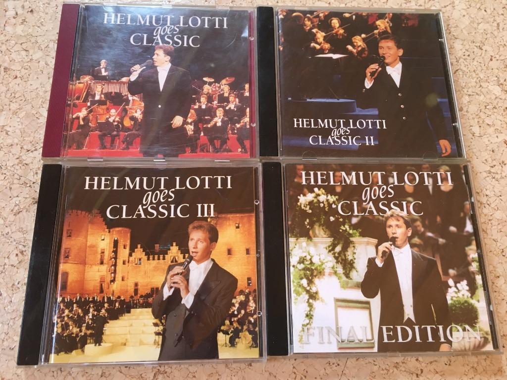 4 CD's Helmut Lotti goes classic, Cd's en Dvd's, Ophalen of Verzenden, Zo goed als nieuw