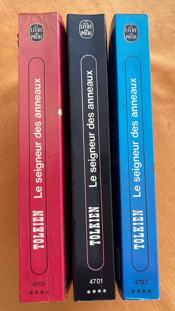 Le Seigneur des Anneaux - Tolkien - 3 tomes, Livres, Enlèvement, Utilisé, TOLKIEN