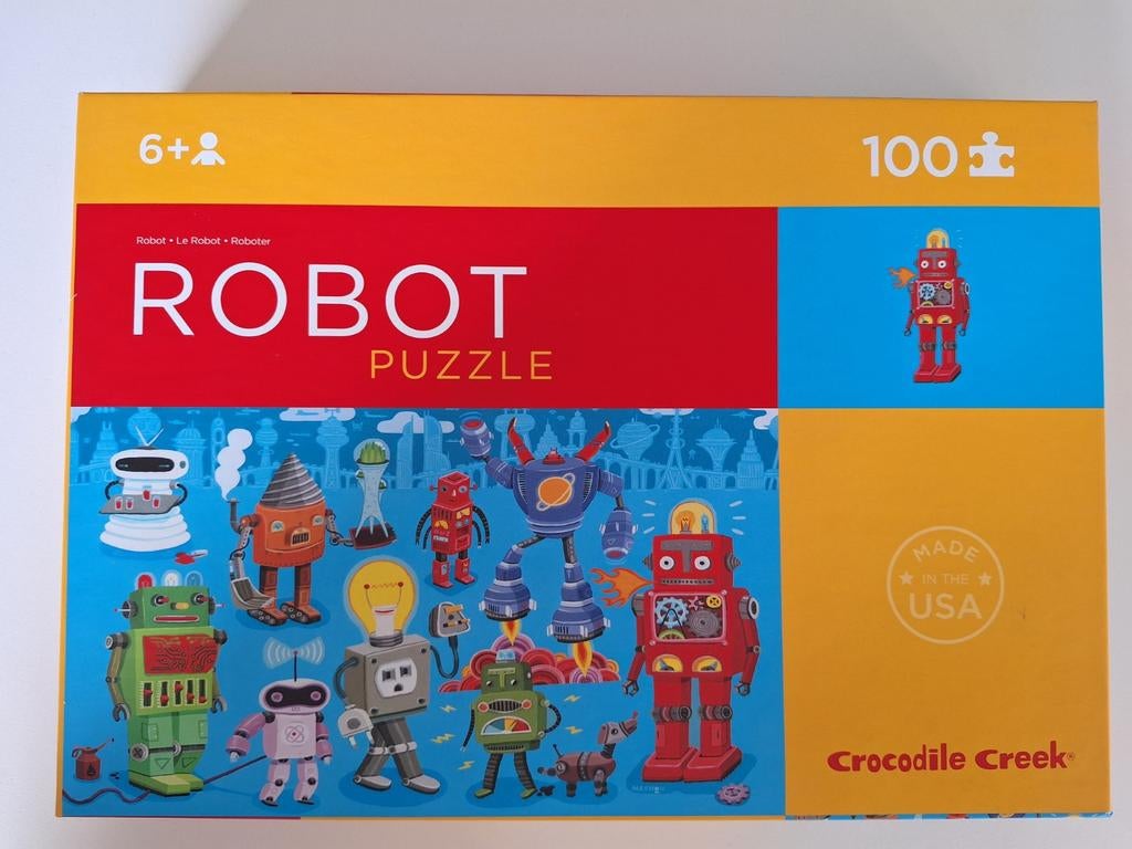 Crocodile creek Robot puzzle, Ophalen