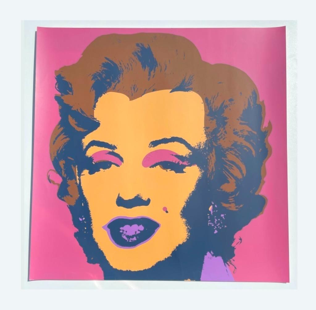 Art Print : " Marilyn " by A. WARHOL ( 91,5 x 91,5 cm), Enlèvement ou Envoi