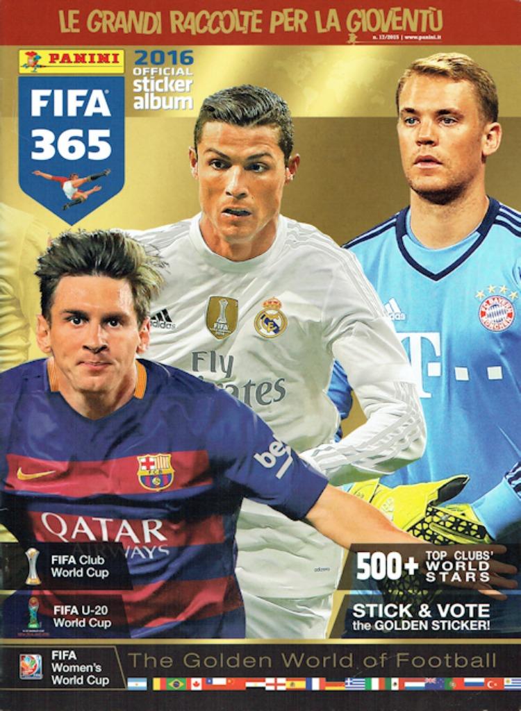 PANINI 7X LEGE VOETBAL ALBUMS FIFA 365  2016..2017 2020 ENZ, Ophalen of Verzenden, Nieuw, Sticker