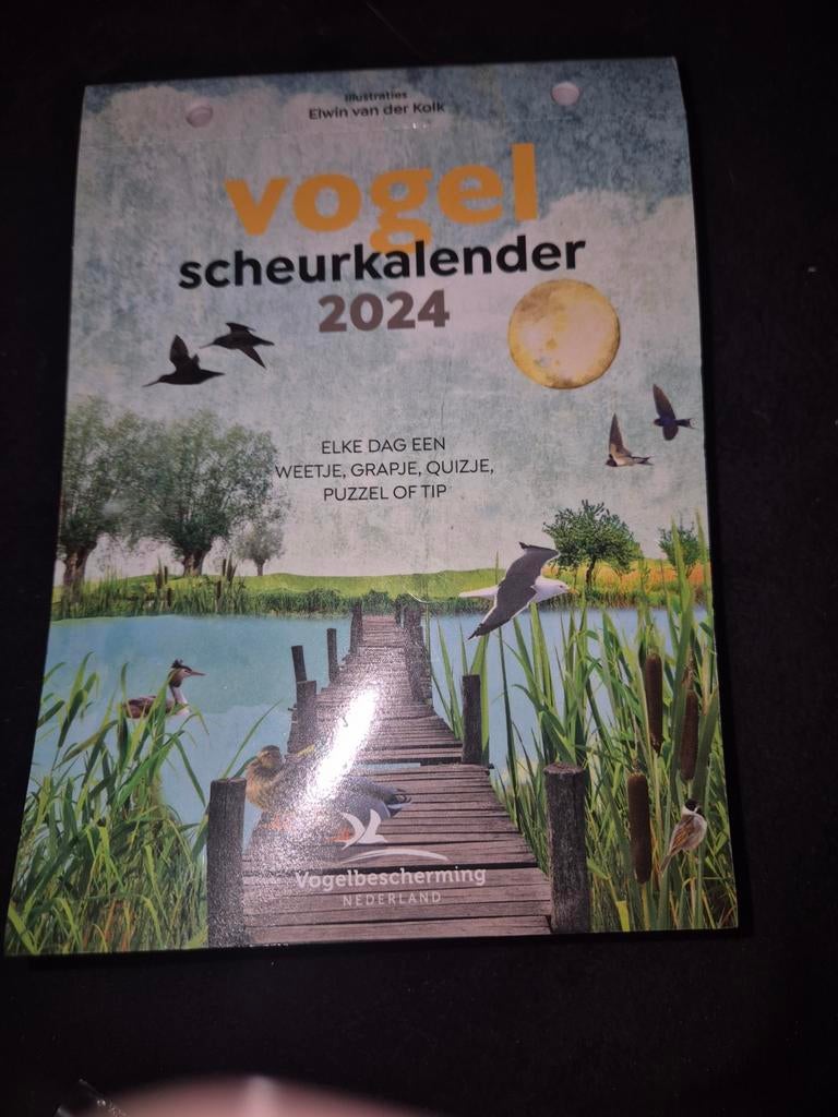 Vogel scheurkalender 2024, Diversen, Kalenders, Ophalen of Verzenden