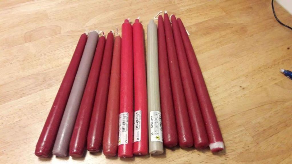 lot de 10 bougies, Enlèvement ou Envoi, Comme neuf