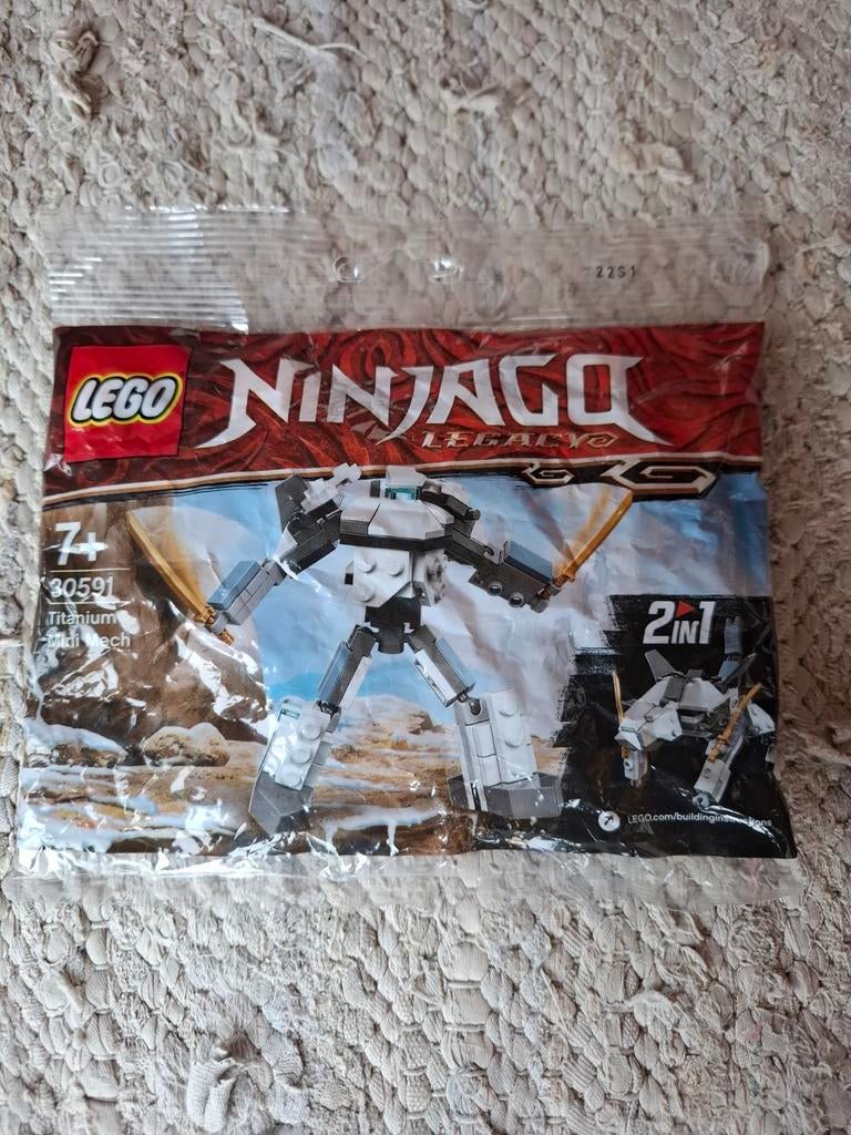 Lego 30591 ninjago Titanium Mini Mech (nieuw), Ophalen of Verzenden, Nieuw, Complete set, Lego