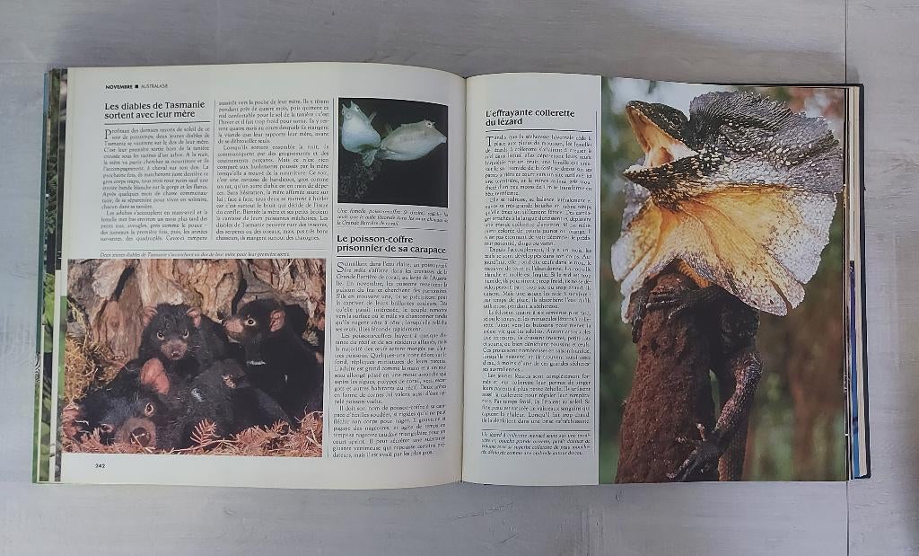 Wilde dieren door de seizoenen heen, Ophalen, Gelezen