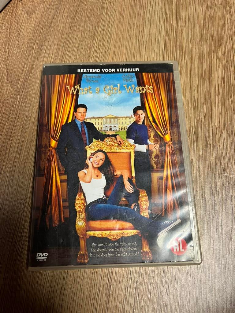 Dvd what a girl wants, Cd's en Dvd's, Ophalen of Verzenden, Gebruikt
