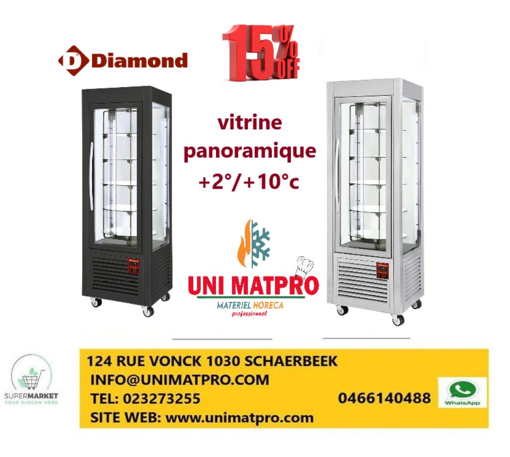vitrine panoramique pour pâtisserie, Ophalen of Verzenden