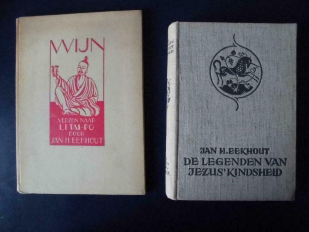 Jan H Eekhout, Sluis Aardenburg, meerdere boeken, Antiek en Kunst, Ophalen of Verzenden