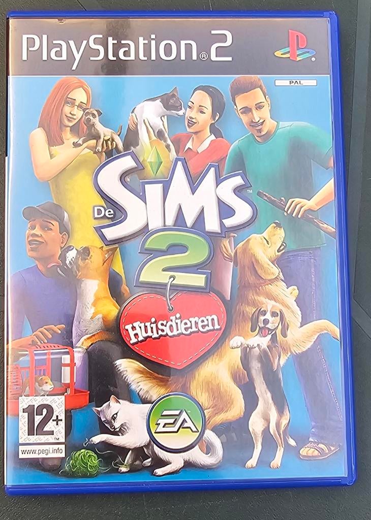 Ps2 playstation de sims 2 huisdieren EA games, 1 speler, Ophalen of Verzenden, Zo goed als nieuw, Vanaf 12 jaar