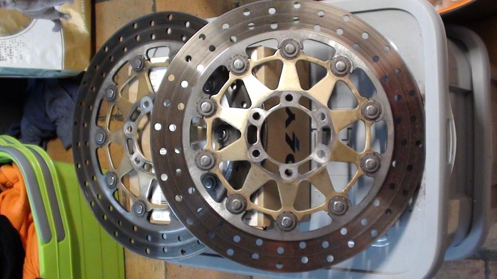 remschijven aprillia rs250, Motoren, Ophalen, Gebruikt
