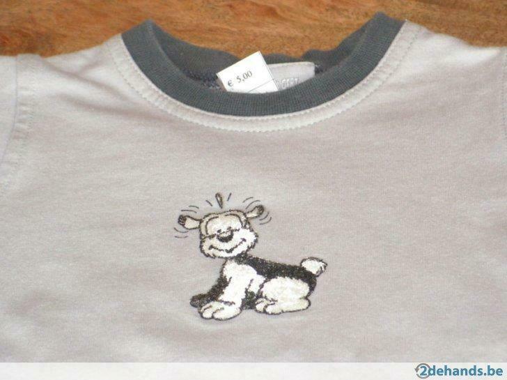 Samson t-shirt grijs, Utilisé, Garçon ou Fille, Chemise ou À manches longues