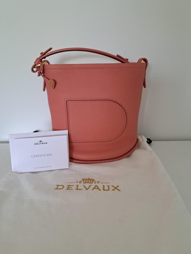 Delvaux handtassen, Enlèvement, Neuf, Rose, Sac à main