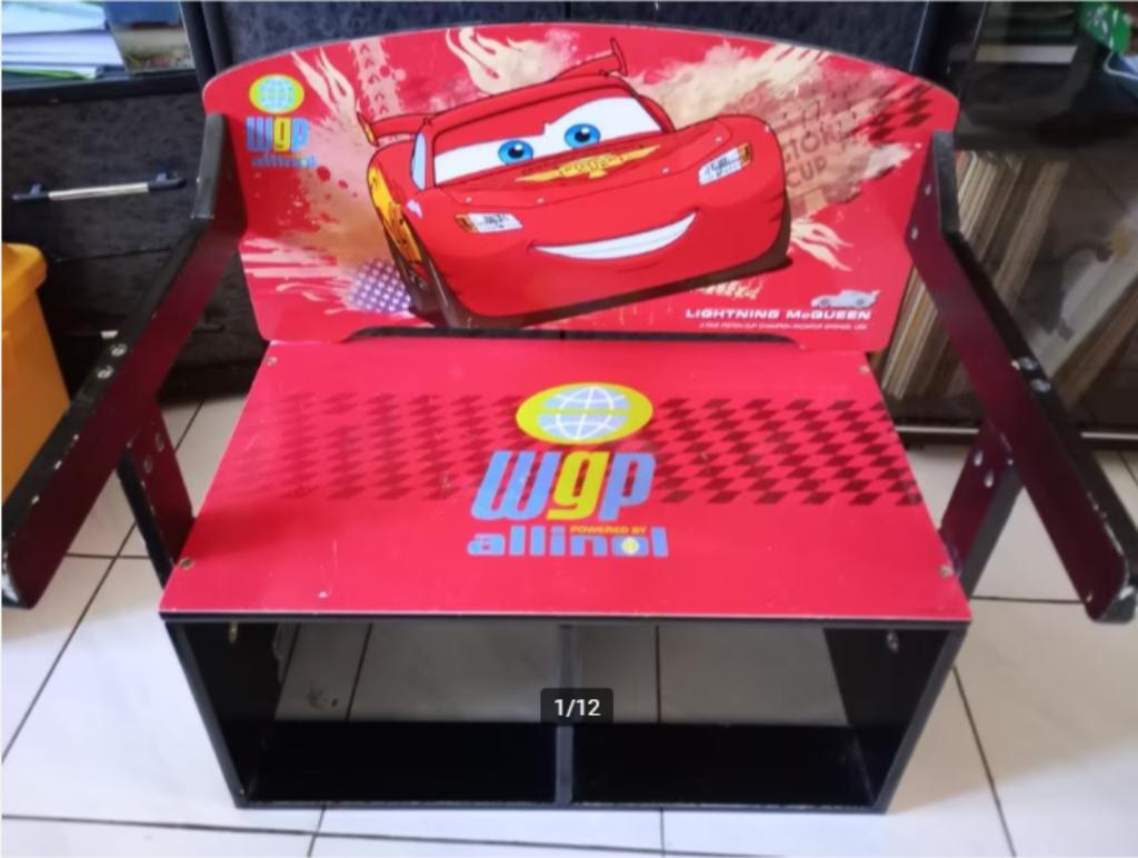 Cars Disney: bank, auto's, boeken, reiskoffers... 1-10€/st, Enlèvement ou Envoi, Utilisé, Autres types