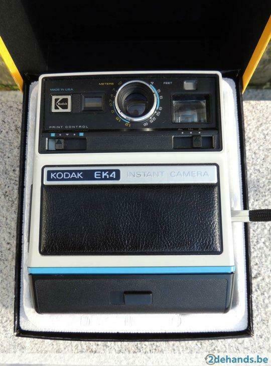 Appareil photo instantané Kodak EK4 1980, avec flash Maxwell, TV, Hi-fi & Vidéo, Appareils photo analogiques, Neuf, Compact, Kodak