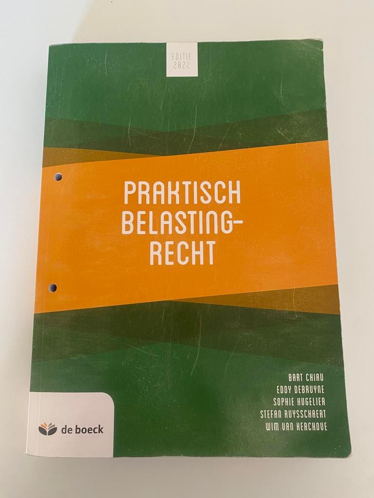 Praktisch belastingrecht 2022, Ophalen of Verzenden, Zo goed als nieuw, Nederlands