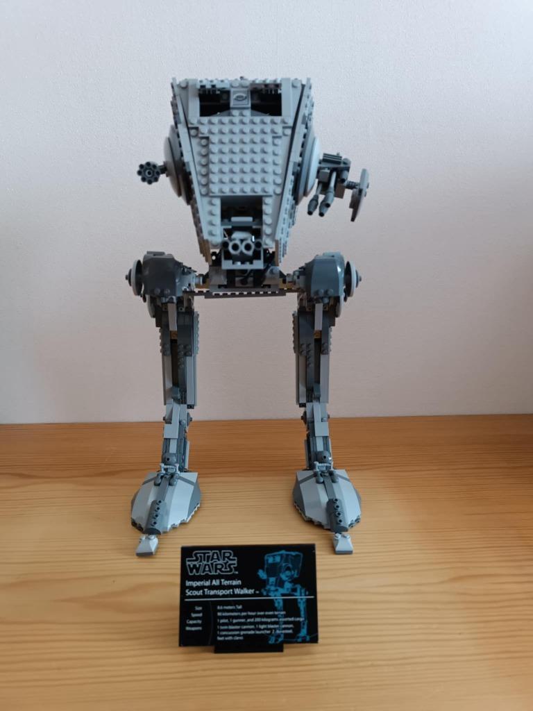 Lego 10174 Star Wars UCS AT-ST, Ophalen of Verzenden, Zo goed als nieuw