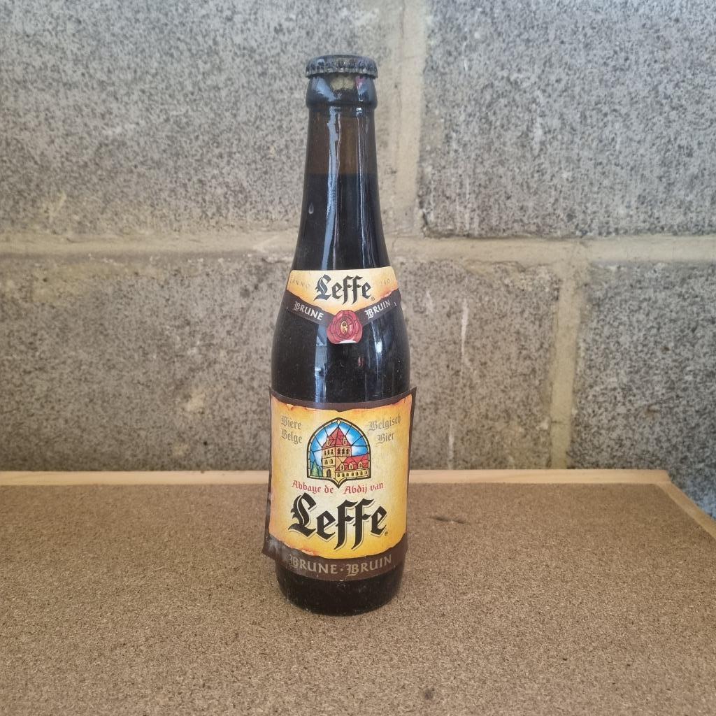 Bouteille de bière Leffe brune-bruin, Enlèvement ou Envoi, Utilisé, Bouteille(s), Leffe