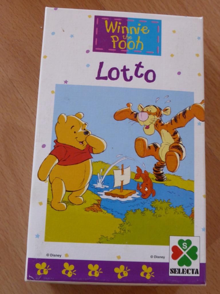 Gezelschapsspel Lottospel Winnie de Pooh van Disney, Hobby en Vrije tijd, Ophalen, Gebruikt