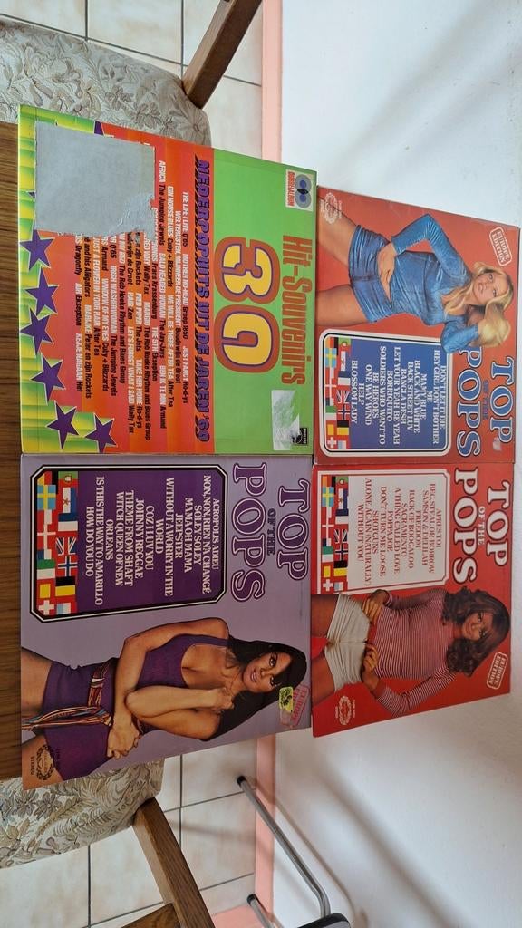 Vinyl Top of de Pops en andere hits aan 1 euro per LP, Cd's en Dvd's, Ophalen of Verzenden, Zo goed als nieuw