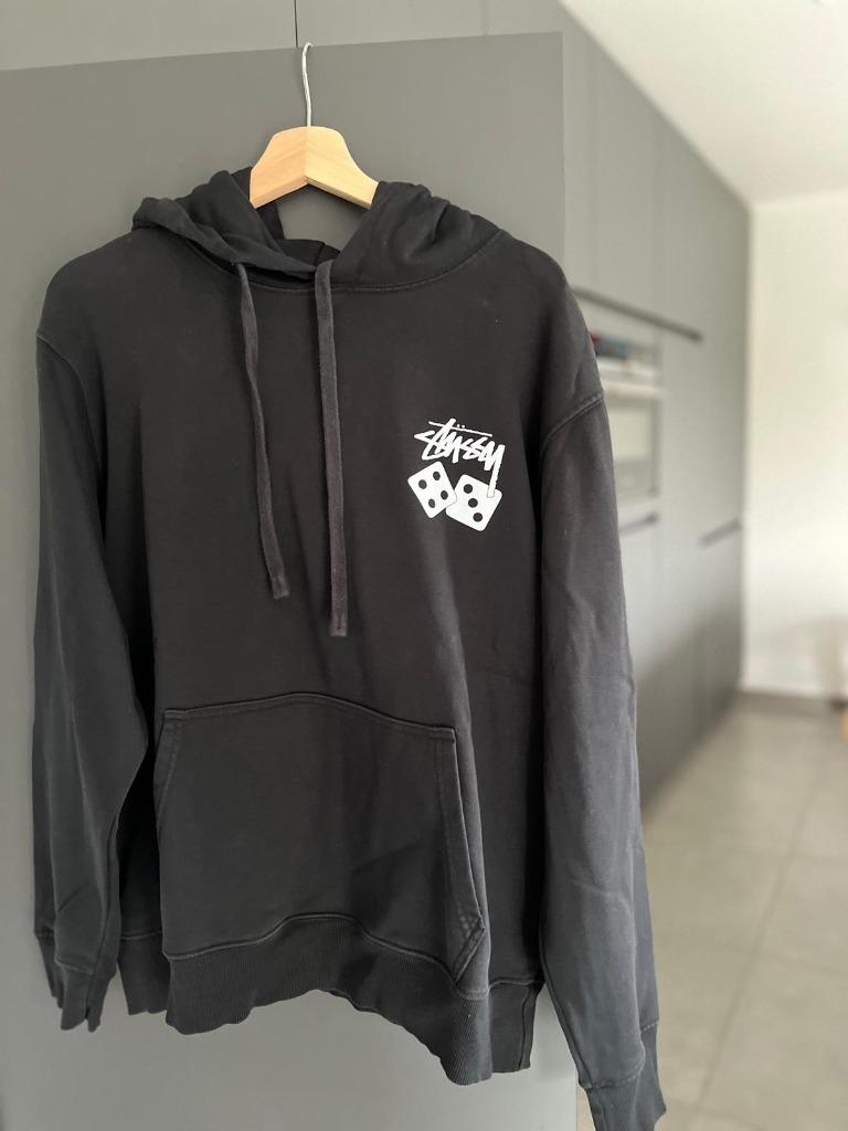 zwart stussy hoodie, Kleding | Heren, Truien en Vesten, Maat 48/50 (M), Zwart, Stussy, Ophalen of Verzenden
