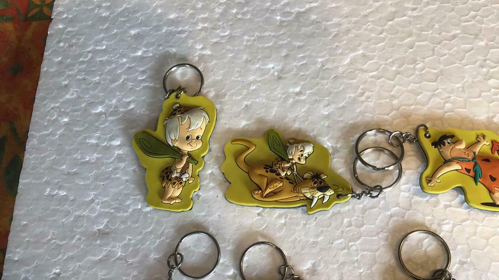 Porte-clés les flinstones (w3), Enlèvement ou Envoi, Autres personnages, Comme neuf, Statue ou Figurine