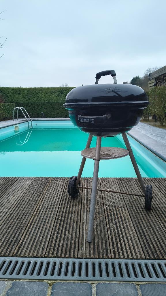 Weber barbeque 47 cm, Ophalen, Gebruikt, Weber, Met accessoires