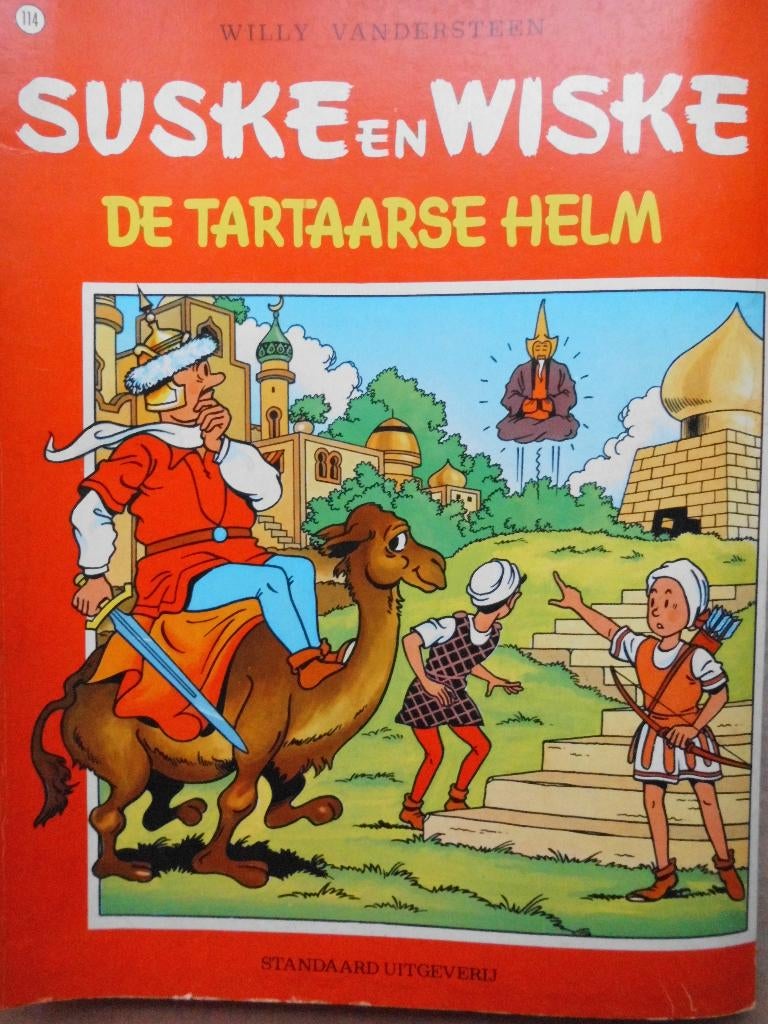 Suske en Wiske - De Tartaarse helm, Gelezen, Willy Vandersteen, Eén stripboek, Ophalen of Verzenden