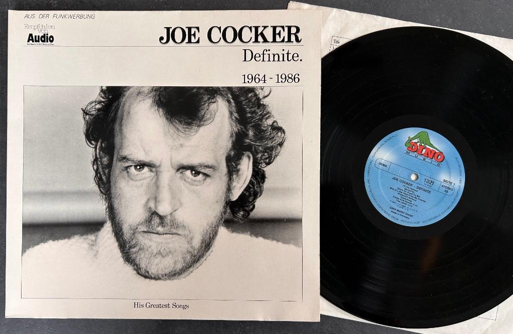 JOE COCKER - Definite - His greatest songs ( LP; NMINT ), Cd's en Dvd's, Verzenden, Zo goed als nieuw, 12 inch, Poprock