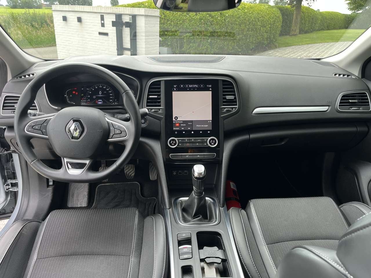 Renault Megane SW 1.33 TCe Techno GPF/1eignr/35700km/Carpla, 0 kg, Zwart, 4 cilinders, 0 kg