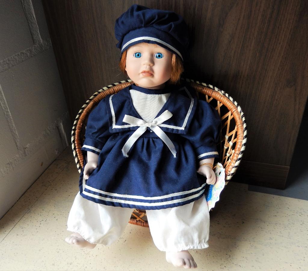 Vintage porseleinen pop Anne Promenade collection, Collections, Poupées, Poupée, Enlèvement ou Envoi