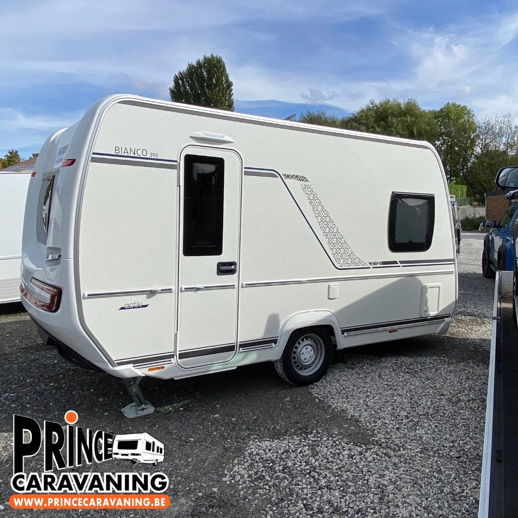 Fendt Bianco Activ 390 FHS 2027 - Prince Caravaning, Caravanes & Camping, 6 à 7 mètres, Entreprise, Fendt, Lit dans la longueur
