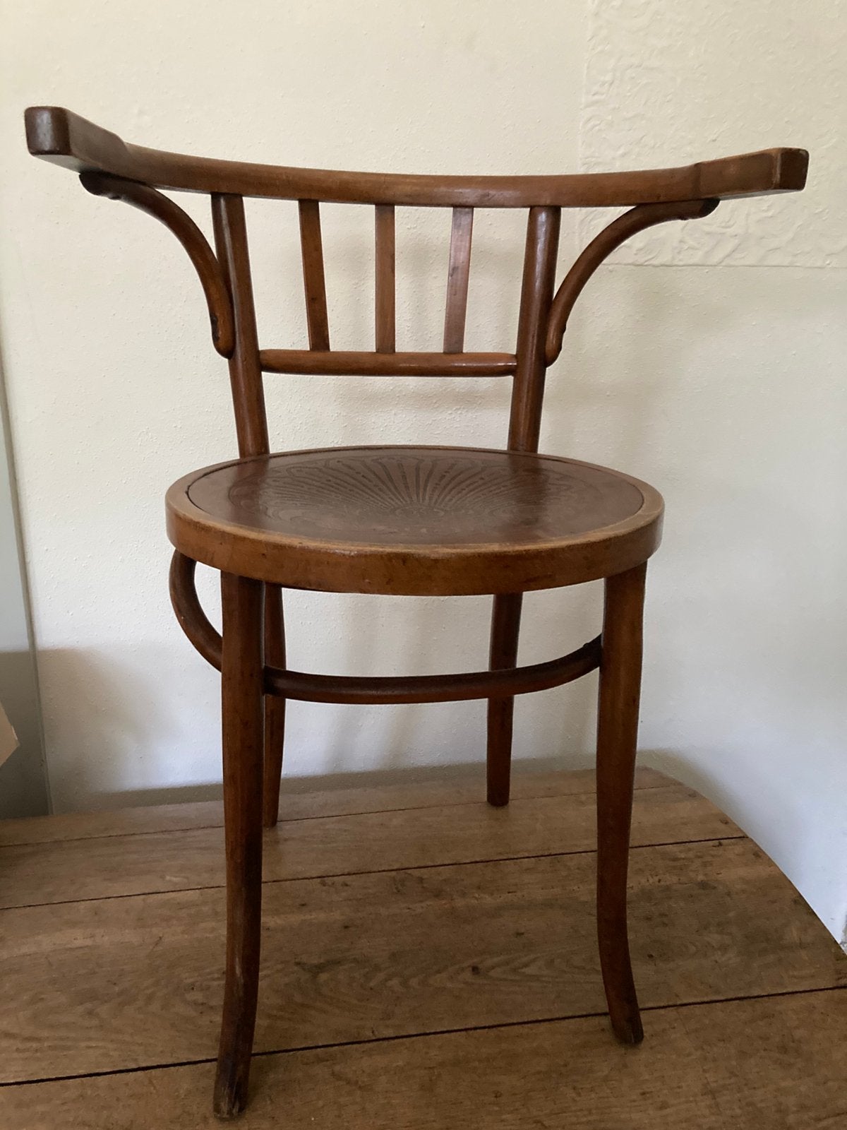 Antieke bureaustoel - Luterma - art deco, Ophalen