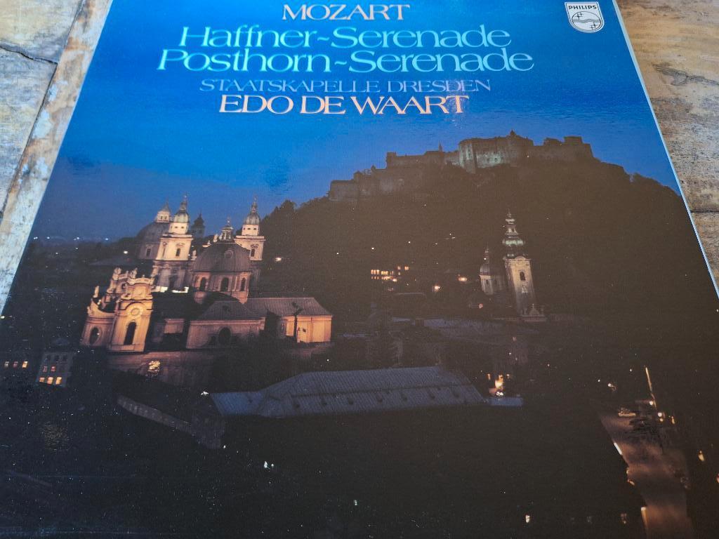 Mozart / De Waart - Haffner-Serenade Box 2 x Lp's Vinyl, 12 pouces, Enlèvement ou Envoi, Utilisé, Musique de chambre