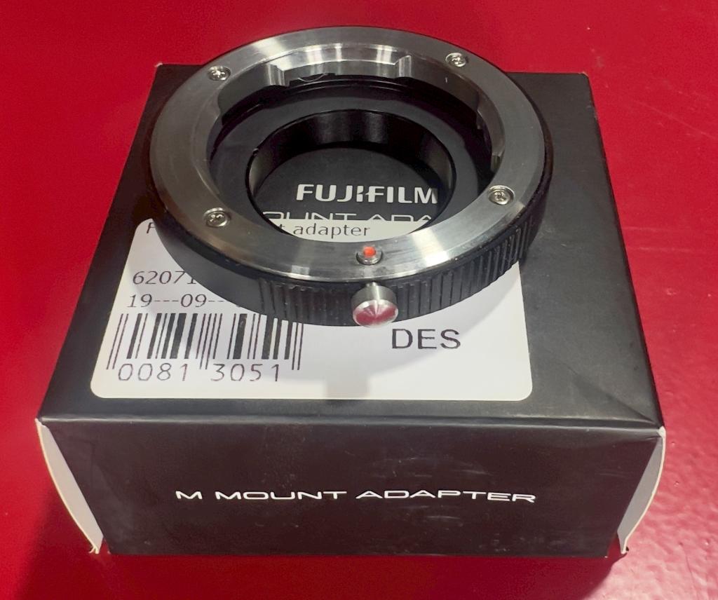 FUJI X M MOUNT ADAPTER, Audio, Tv en Foto, Foto | Lenzen en Objectieven, Ophalen of Verzenden